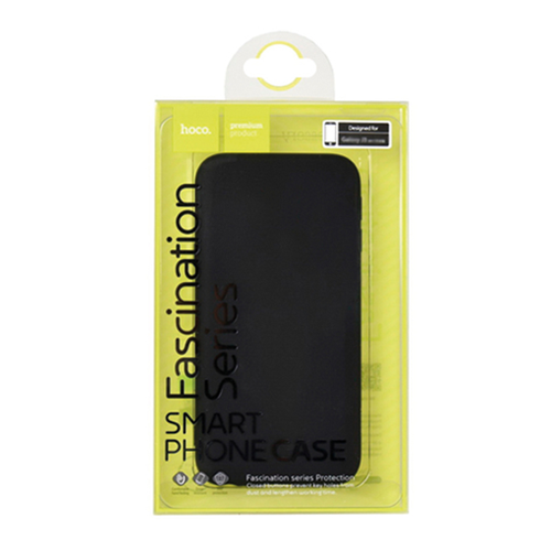 Cover TPU nera 0.8mm opaca "Fascination" per Huawei P10 Lite