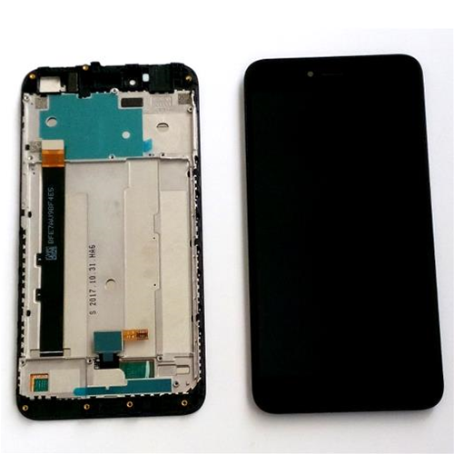 Display completo (touch+LCD) nero con frame