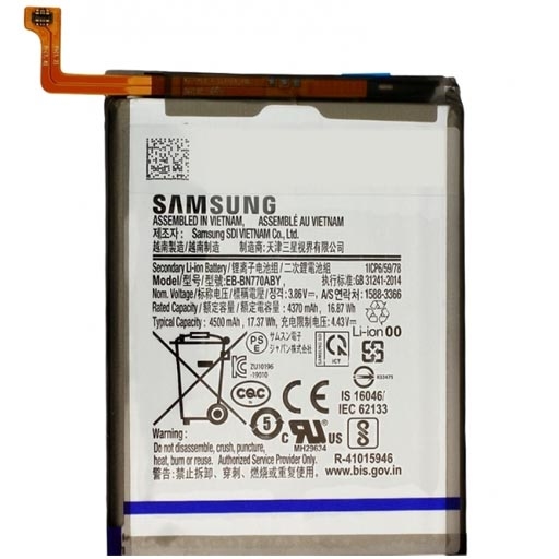 Batteria 4500 mAh BULK per Galaxy Note 10 Lite
