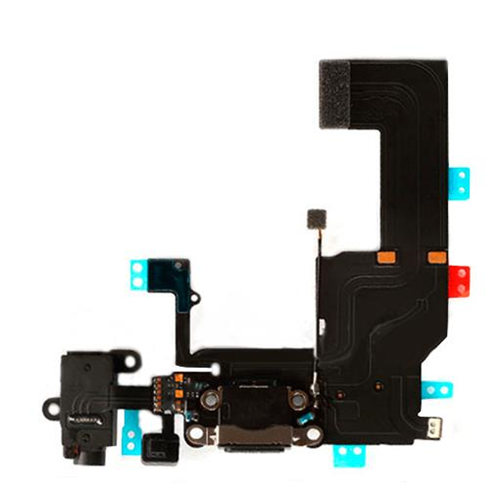 Flex connettore audio + ricarica Nero con microfono