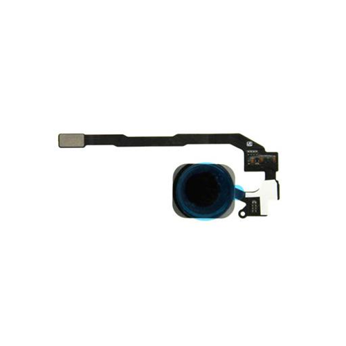 Flex completo tasto Home nero senza lettore impronta/Touch ID