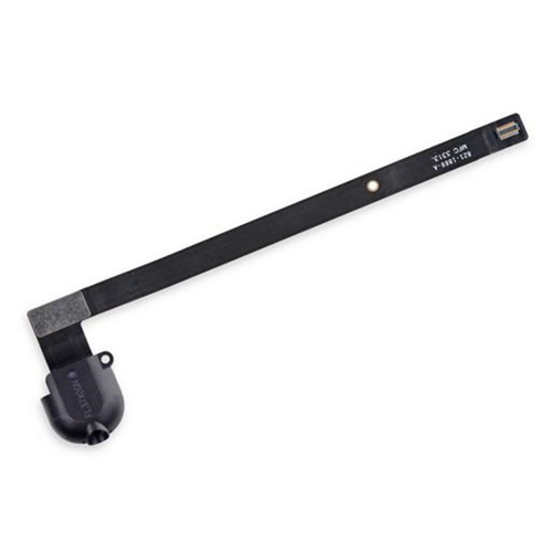 Jack audio 3.5mm nero con flat