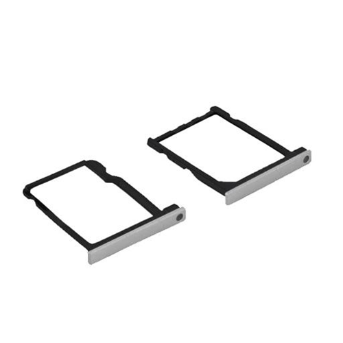 Porta Sim e Porta Memory card Argento per Bianco, 2 pz
