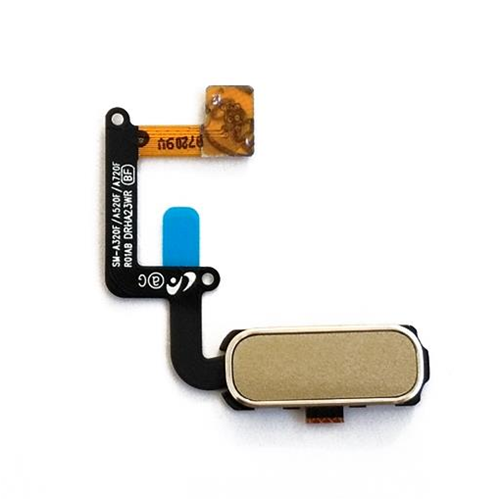 Tasto home con flat oro (gold sand)