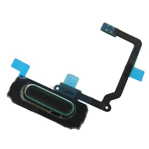 Flat tasto home nero
