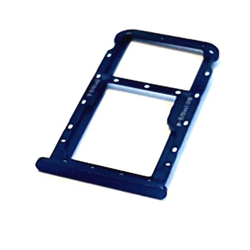Carrellino SIM/SD blu