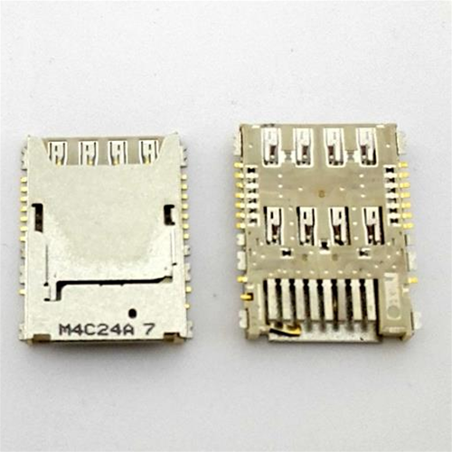 Slot SIM e microSD da saldare