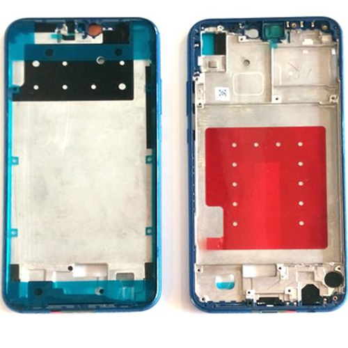 Middle cover/frame blu con cornice laterale e tasti