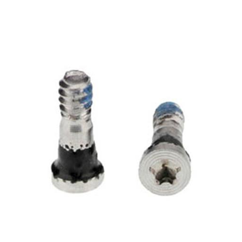 Kit 2 pz. Vite pentalobo (bianco) per fissaggio connettore lightning