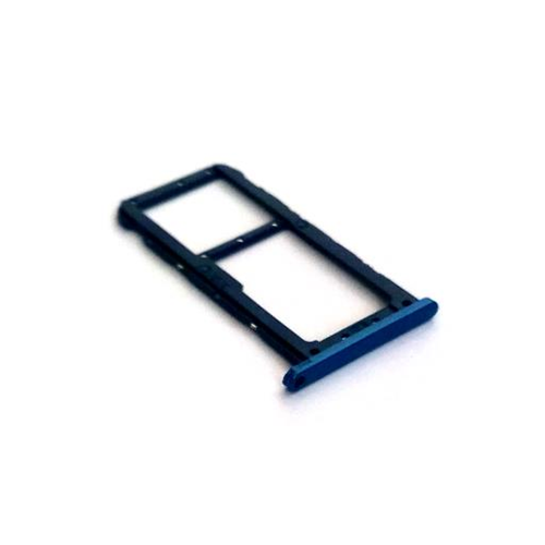 Carrellino SIM/SD blu