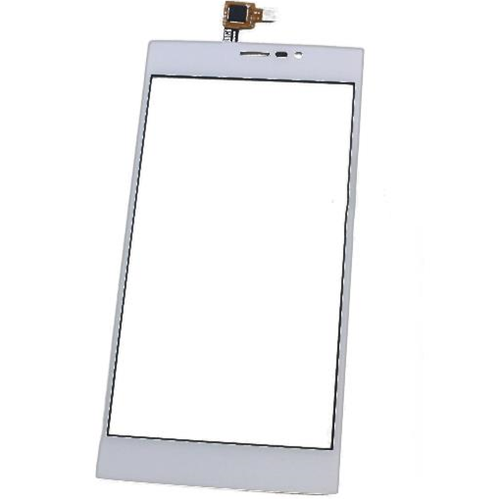 Touch screen con vetrino bianco