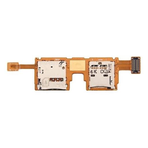 Lettore/slot SIM e micro SD con flat