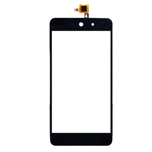 Touch screen con vetrino nero