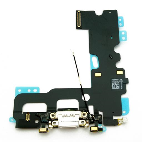 Flat dock di ricarica lightning con microfono (bianco)