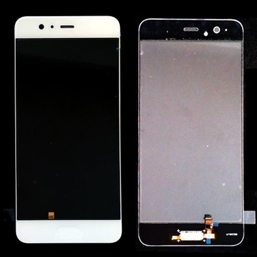 Vetrino di copertura display (no touch) bianco con tasto home (sensore impronte)