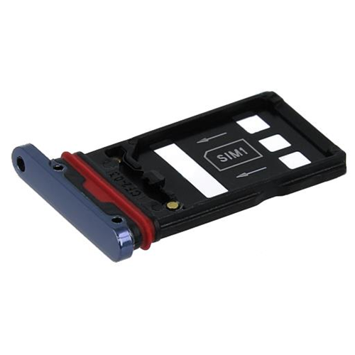 Carrellino SIM/SD blu