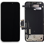 Apple iPhone XR Display completo nero A+ con adesivo (SUPERIOR QUALITY)
