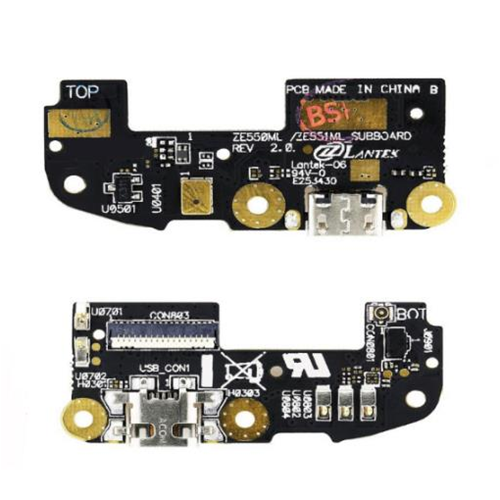 Connettore microusb con PCB