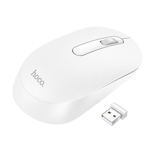 Mouse wireless GM14 Platinum 2.4G bianco