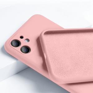 Cover silicone serie Silk Road (rosa) per Apple iPhone 11