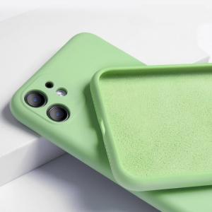 Cover silicone serie Silk Road (verde) per Apple iPhone 13 Mini