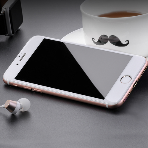 Vetro temperato 3D dustproof A16 bianco per iPhone 7 Plus/8 Plus