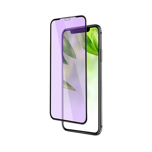 Vetro temperato 3D prot. vista A4 nero per iPhone XS Max