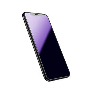Vetro temperato 3D prot. vista A4 nero per iPhone XS Max