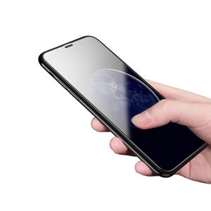 Vetro temperato Nano 3D A12 nero per iPhone XS Max