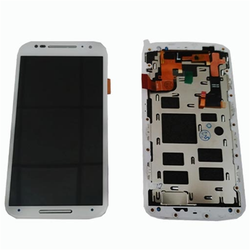Display completo (touch+LCD) bianco senza frame