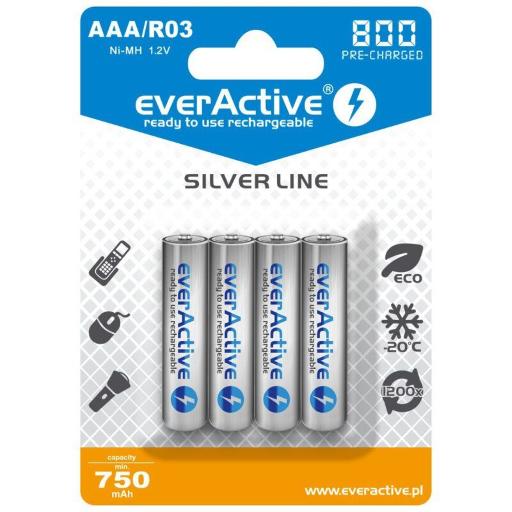 EverActive-Silverline-Ricaricabile-AAA-4BL-800-mAh