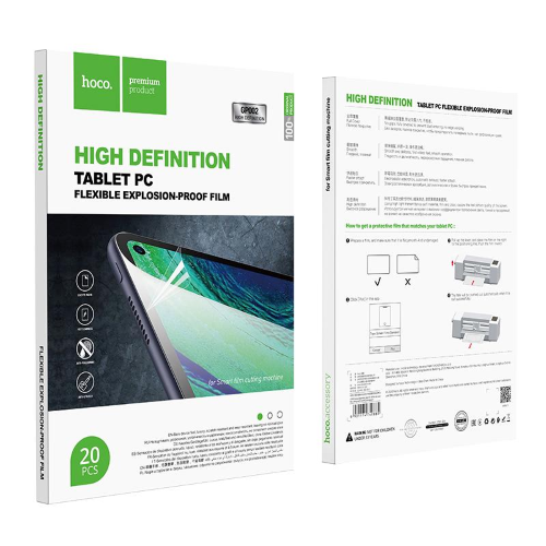 Pellicole HD tablet 20pz GP002 per Hoco Intelligent Film Machine