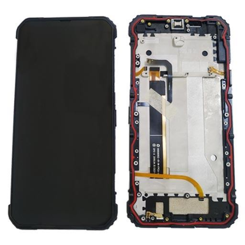 Display completo (touch+LCD) nero con frame