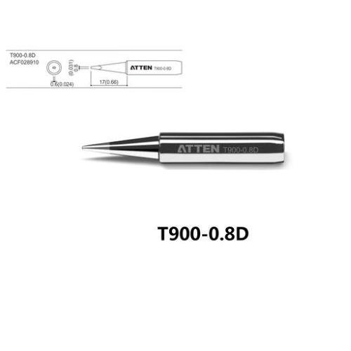 Punta di ricambio T900-0.8D