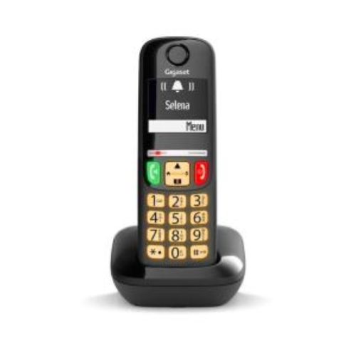 GIGASET E270 ITA BLACK CORDLESS SENIOR