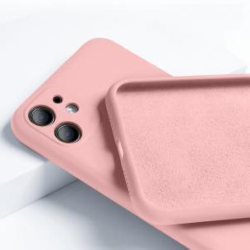 Cover silicone serie Silk Road (rosa) per Apple iPhone 11 Pro