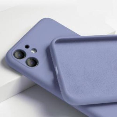 Cover silicone serie Silk Road (viola) per Apple iPhone 11 Pro