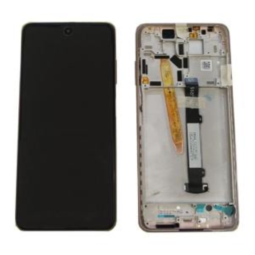Display completo (touch+LCD) gold con frame SERVICE PACK