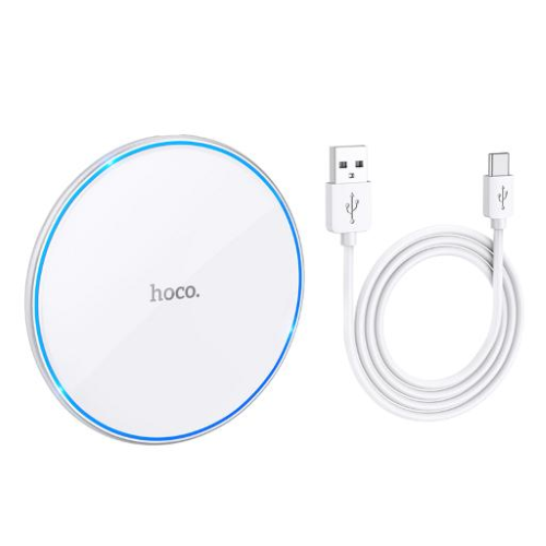 Caricatore wireless QI CW6 Pro bianco 15W