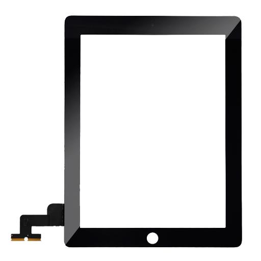 Touch-screen con vetro Nero (A)