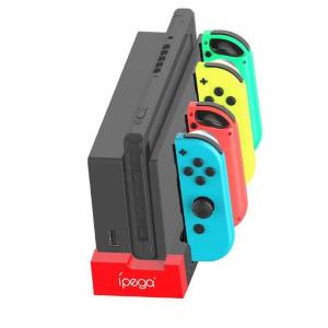 Stazione ricarica 4 slot PG-9186 per Nintendo Switch Joycon