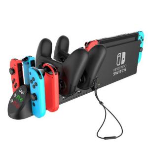 Stazione ricarica multifunzione PG-9187 per Nintendo Switch Joycon/Pro