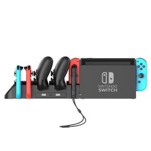 Stazione ricarica multifunzione PG-9187 per Nintendo Switch Joycon/Pro