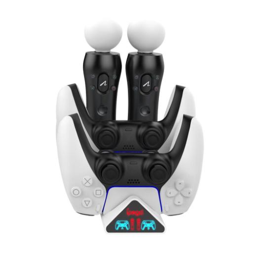 Stazione ricarica multifunzione PG-P5011 per controller PS5