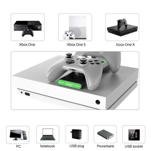 Stazione di ricarica 2 slot PG-XB003 per controller XBOX One