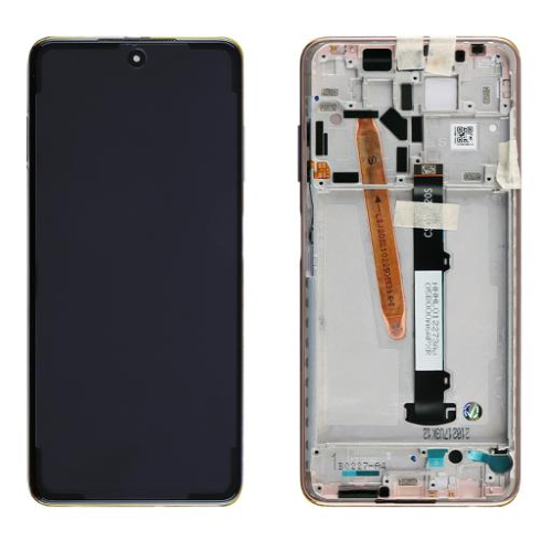 Display completo (touch+LCD) bronze con frame SERVICE PACK