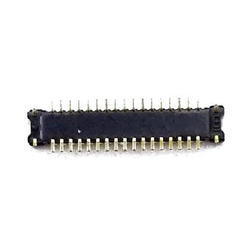 Connettore da saldare su scheda logica a 34 pin, 0.35 mm