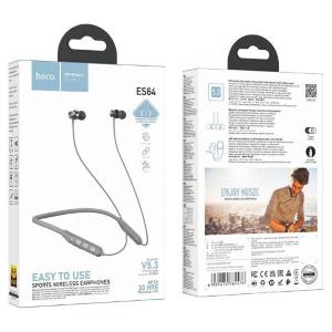 Auricolari BT ES64  "Easy Sound" sport Grey