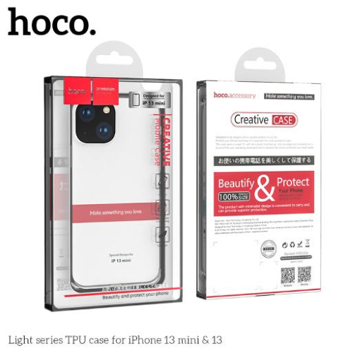 Cover TPU serie Light trasparente per iPhone 13 Mini