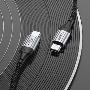 Cavo dati/ricarica X102 "Fresh" nylon PD 60W Type-C/Type-C